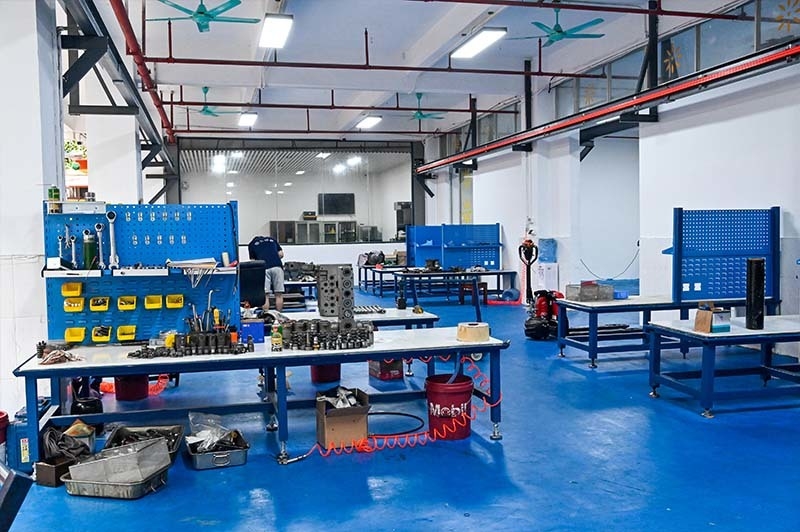 Guangzhou Tieqi Construction Machinery Co., Ltd. fabrikant productielijn