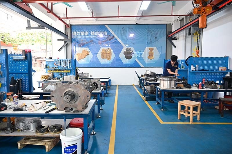Guangzhou Tieqi Construction Machinery Co., Ltd. fabrikant productielijn