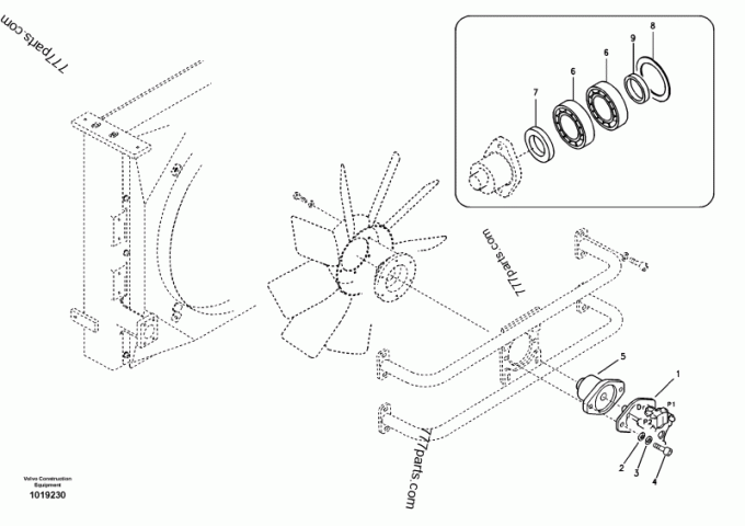 零件图 VOE 14531612 发动机 - 14531612 - 沃尔沃 备件 | 备件  777parts.com
