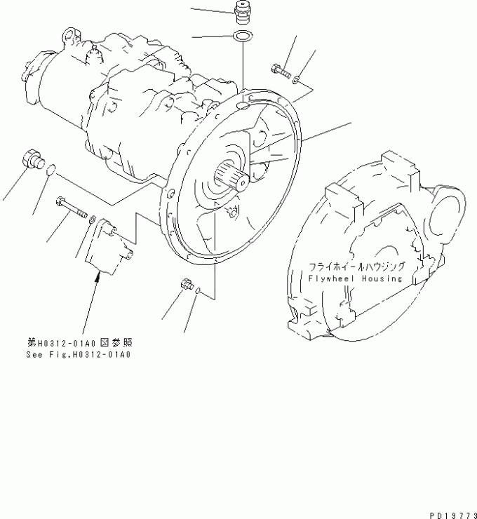 小松 708-2L-00151 零件泵总成