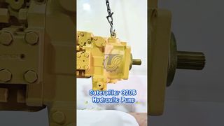 CAT 320B hydraulische pomp | Onderdelendisplay vóór montage ?️#hydraulicpump #cat #assemblyprocess