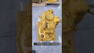 Van componentindeling tot eindproduct: het CAT 320D2 hydraulische pompproces is volledig transparant