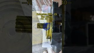 Revisie van Komatsu D85 - 15 ventilatorpomp op precisierestauratieniveau