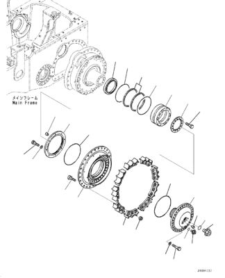 17A-27-00031 17A-27-00030 17A-27-00041 17A-27-00040 FINAL DRIVE For komatsu D155AX-3 D155AX-5 D155A-3 D155A-5 BULLDOZERS FINAL DRIVE Hydraulic Parts Aftermarket High Quality Original