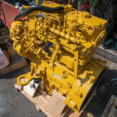 Gele praktische TQ C4.4 motor, industriële motor van graafmachine