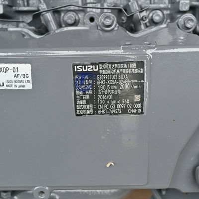 Isuzu 6HK1 Graafmachine 4686923 4675659 YA00037173 YA00009404 Voor ZX330 ZX330-3