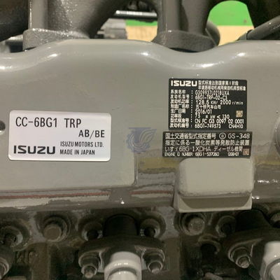 Isuzu 6BG1 6BG1T Dieselmotor Assemblage voor Hitachi Zx200 ZX210 ZX230