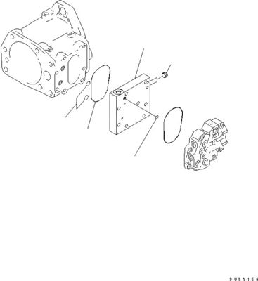 708-1l-00340 708-1l-00330 708-1l-00320 Originele D275A-5D D65EX-15 hydraulische pomp