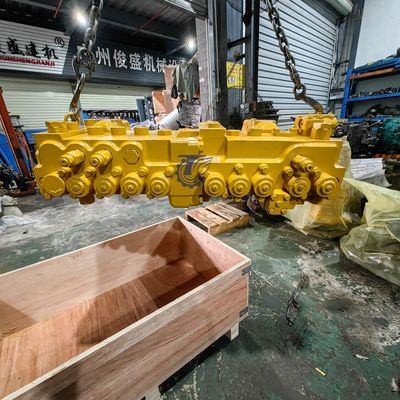 323-7680 3237680 CAT E345D E345D L, E349D, E349D L Main Control Valve Caterpillar Excavator Parts powered by c13 motor