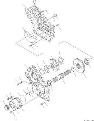 705-52-30960 720-1L-00010 720-1L-04160 720-1L-01010 Voor Komatsu WA100-5 Hydraulische HST zuigerpomp