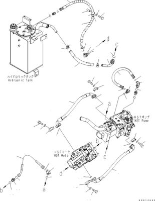 705-52-30960 720-1L-00010 720-1L-04160 720-1L-01010 Voor Komatsu WA100-5 Hydraulische HST zuigerpomp