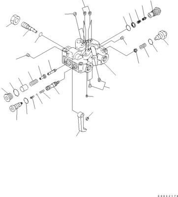 708-1W-00961 708-1W-01850 708-1W-00010 Voor Komatsu WA450-6 WA470-6 WA480-6 Hydraulische zuigerstuurpomp
