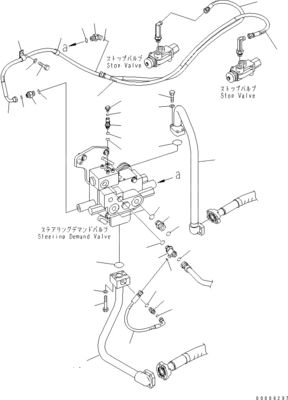 708-1W-00960 708-1W-00850 708-1W-03710 Voor Komatsu WA450-6 WA470-6 WA480-6 Hydraulische zuigerstuurpomp
