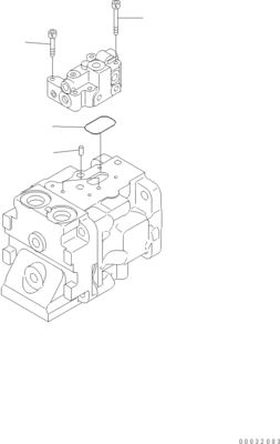 708-1U-00171 708-1U-00150 708-1U-00151 Voor Komatsu WA380-6 WA430-6 Hydraulische pomp Stuurpomp