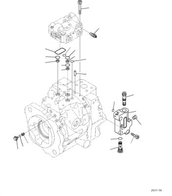 708-1U-00120 708-1U-00140 708-1U-00170 Voor Komatsu WA380-6 WA430-6 Hydraulische pomp Stuurpomp