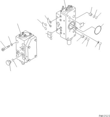 708-2L-00960 708-2L-00961 708-2L-05420 Voor Komatsu WA700-3 Hydraulische pomp