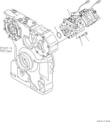 708-1W-00600 708-1S-00910 R7081S00910 R7081W00600 Voor Komatsu D475A-5 Bulldozer hydraulische ventilatorpomp zuigerpomp Originele