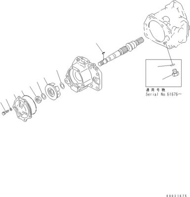 708-1L-00012 708-1L-00011 708-1L-01011 708-1L-04010 Voor Komatsu Bulldozer D65EX-12 D65PX-12 Hydraulische pomp