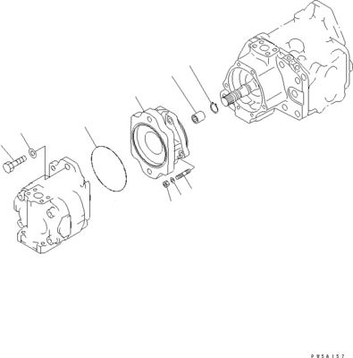708-1L-00300 R7081L00300 708-1L-01310 708-1L-04010 Voor Komatsu bulldozer D275AX-5 Hydraulische werkapparatuur Pomp Originele