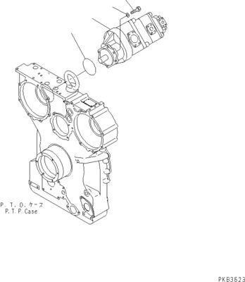 198-49-34100 Voor Komatsu Bulldozer D375A-6 D375A-5 Hydraulische hoofdpomp
