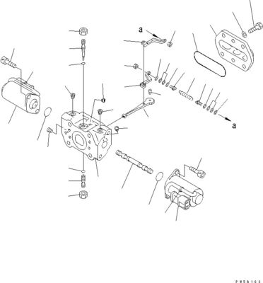 708-1H-00021 708-1H-01021 708-1H-04111 Voor Komatsu Bulldozer D275AX-5 Hydraulische hoofdpomp