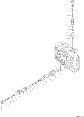708-1H-00021 708-1H-01021 708-1H-04111 Voor Komatsu Bulldozer D275AX-5 Hydraulische hoofdpomp