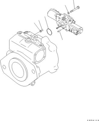 708-1H-00021 708-1H-01021 708-1H-04111 Voor Komatsu Bulldozer D275AX-5 Hydraulische hoofdpomp