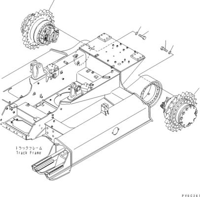11Y-27-30101 11Y-27-30100 Graafmachine Eind aandrijving Reismotor Voor Komatsu Bulldozer D39EX-22 D39PX-22