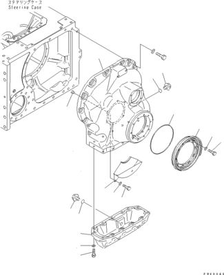 134-27-00122 134-27-00121 134-27-00120 Voor Komatsu Bulldozer D61EX-12 D61E-12 Graafmachine