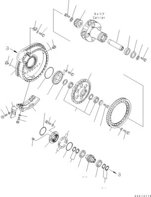 198-27-00650 198-27-00621 198-27-00640 Voor Komatsu-bulldozer D475A-5E0 D475ASD-5E0