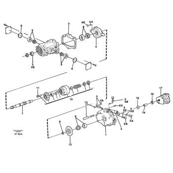 VOE11026949 Voor VOLVO L120C L120C L150C wiellader Hydraulische hoofdpomp zuigerpomp Pomp ASSY Pump GP-PISTON Naverkoop