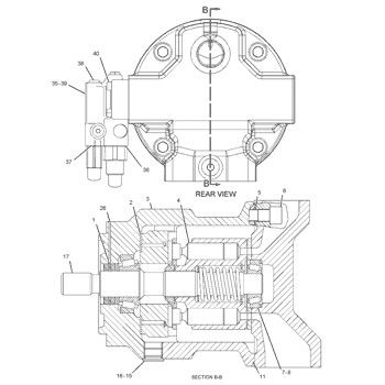 244-2228 CA2442228 2442228 10R8700 Voor CAT 420D 430D Backhoe Loader Hydraulische hoofdpomp Kolvenpomp Pomp ASSY POMP GP-PISTON Naverkoop