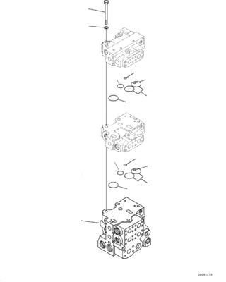 Oorspronkelijke hydraulische hoofdbesturingsklep 723-65-21300 723-64-23400 723-65-22300 Voor Komatsu D275A-5 D275AX-5 BULLDOZERS