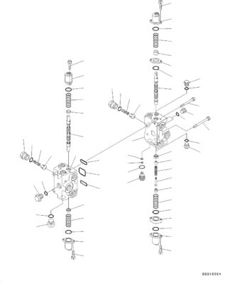 709-82-12600 709-83-12600 Voor Komatsu WA150-6 WA100-5 Wielladders Hydraulische hoofdcontroleaansluiting Constructie-machineonderdelen Naverkoop Hoogwaardige originele