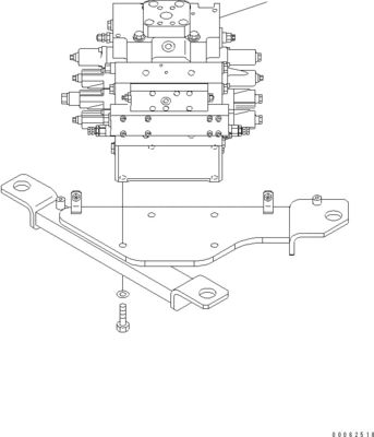 723-44-12100 723-44-12101 723-45-12101 723-45-12100 Voor Komatsu WA500-6 WA500-6R Wielladders Hydraulische hoofdklep Constructie-machineonderdelen Naverkoop Hoogwaardige originele