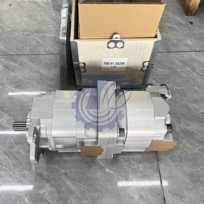 7055130290 705-51-30290 VOOR KOMATSU D155AX-5 D155A-3 D155A-5 Crawler Bulldozer PARTS HYDRAULIC GEAR PUMP AFTERMARKET ORIGINEEL REMANFACTURING OEM BRAND NEW