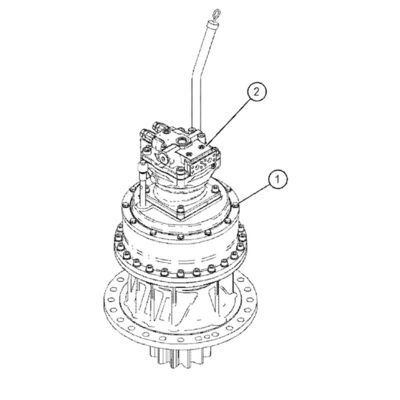 4509350 4509351 2332530 3640983 2095895 Voor de categorie 390 330D 336D 340D Hydraulische schommelmotor Schommelreductie Schommelreductie Schommelversnellingsbak Schommelinrichting (achterste) Aftermarket Originele graafmachines Onderdelen