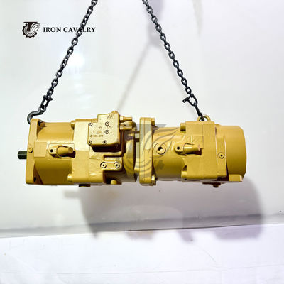 TQCAT 993K Wheel Loader Hydraulic Pump 249-7020 CA2497020 Tandem Piston Pump for Steering and Hydraulic Fan